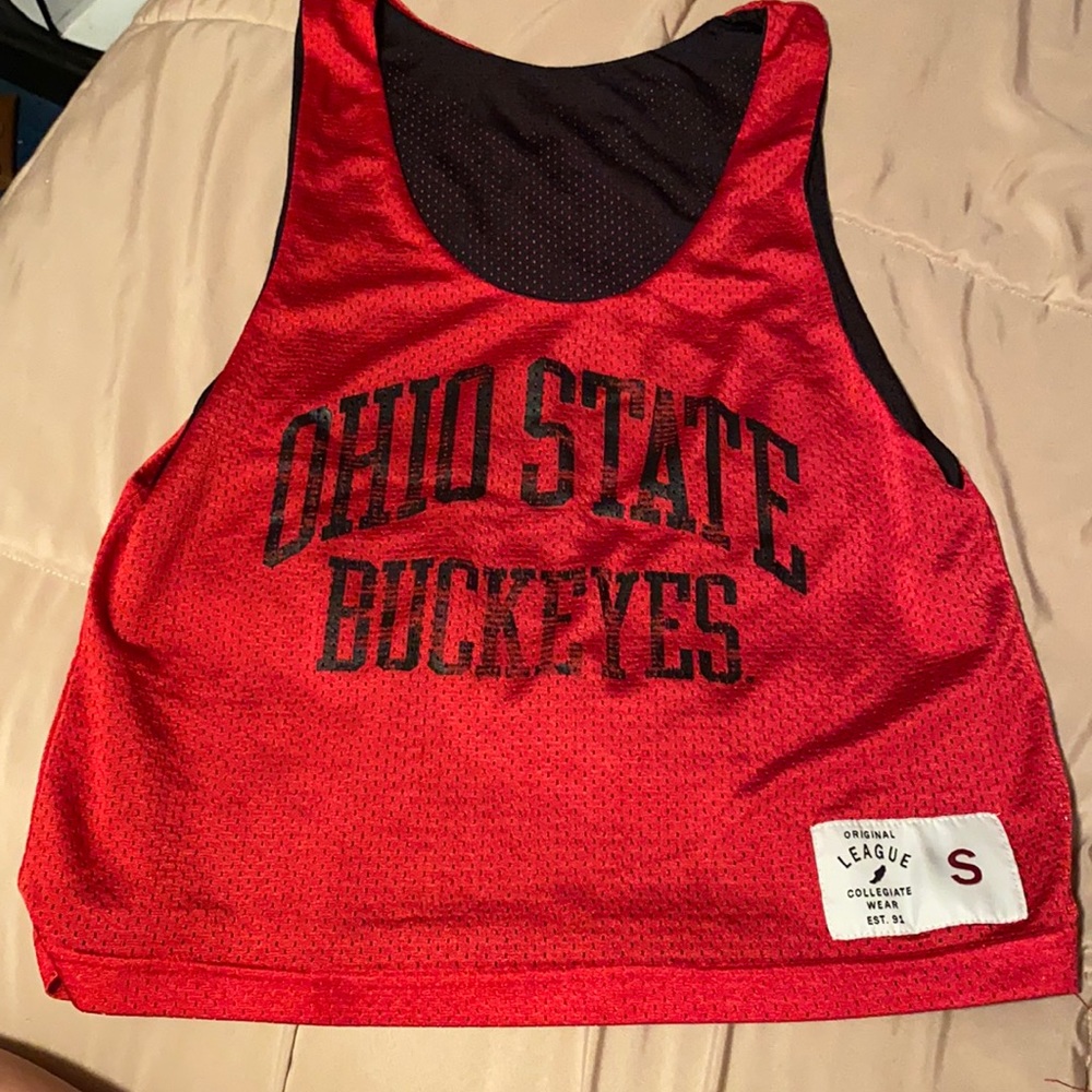 Ohio state university reversible top
